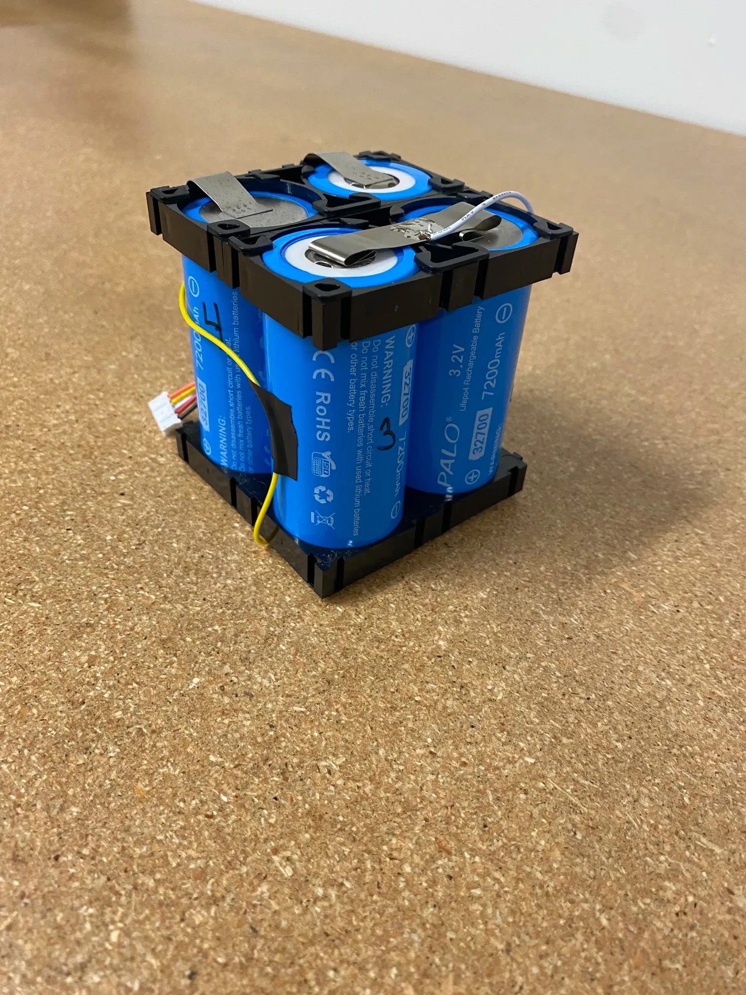 Image of the batteries