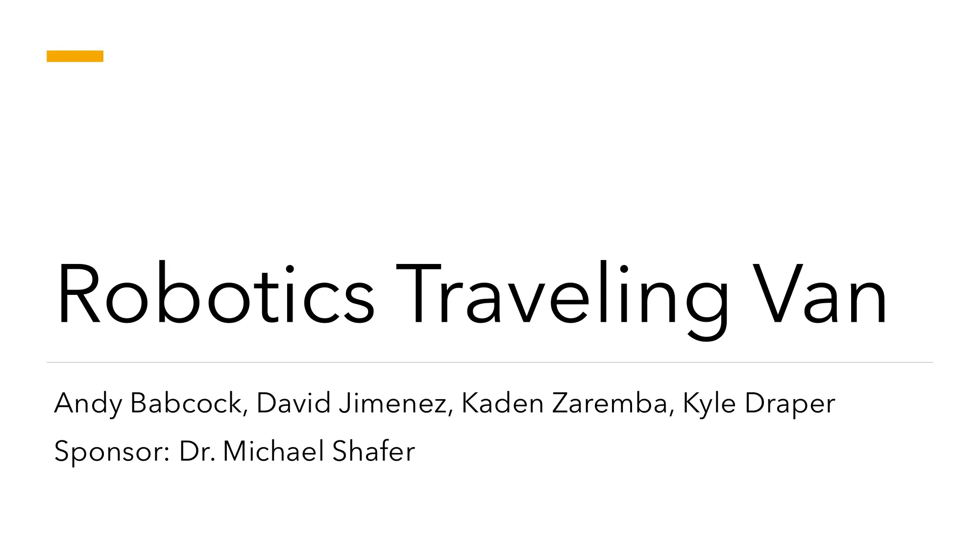 Final Presentation Preview