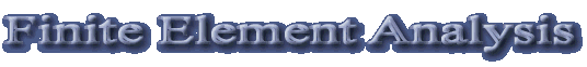 Finite Element Analysis

