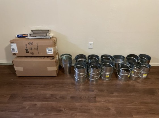 Hardware for ductwork installation