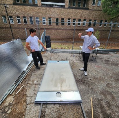 Refurbishing old solar panels